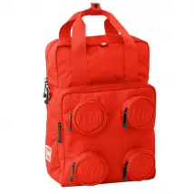 LEGO Brick 2x2 Backpack 20205-0021, Dla chłopca, Czerwone, plecaki, poliester, rozmiar: One size