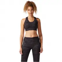 Asics Piping GPX Bra 2032B781-001, Damskie, Czarne, biustonosze sportowe, poliester, rozmiar: S