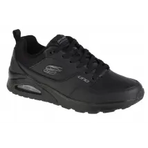 Skechers Uno-Suroka 232250-BBK, Męskie, Czarne, buty sneakers, skóra licowa, rozmiar: 41