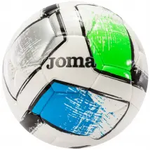 Joma Dali II Ball 400649211, Unisex, Białe, piłki do piłki nożnej, poliuretan, rozmiar: 5