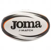 Joma J-Match Rugby Ball 400742-201, Unisex, Białe, piłki do rugby, Guma, rozmiar: 5
