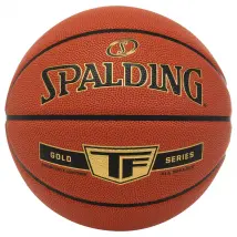 Spalding Grip Control TF Ball 76857Z, Unisex, Brązowe, piłki do koszykówki, Skóra kompozytowa, rozmiar: 7