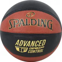 Spalding Advanced Grip Control In/Out Ball 76872Z, Unisex, Pomarańczowe, piłki do koszykówki, Skóra kompozytowa, rozmiar: 7