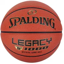 Spalding TF-1000 Legacy Logo FIBA Ball 76963Z, Unisex, Pomarańczowe, piłki do koszykówki, Skóra kompozytowa ZK Microfibre, rozmiar: 7