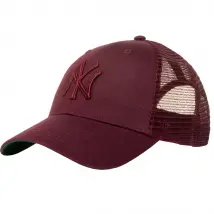 47 Brand MLB New York Yankees Branson Cap B-BRANS17CTP-KM, Unisex, Bordowe, czapki z daszkiem, poliester, rozmiar: One size