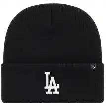 47 Brand MLB Los Angeles Dodgers Haymaker Hat B-HYMKR12ACE-BKA, Męskie, Czarne, czapki, akryl, rozmiar: One size
