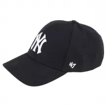 47 Brand MLB New York Yankees MVP Cap B-MVPSP17WBP-BKW, Unisex, Czarne, czapki z daszkiem, akryl, rozmiar: One size