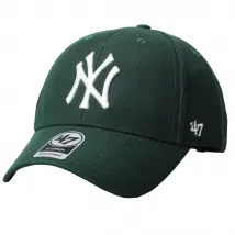 47 Brand New York Yankees MVP Cap B-MVPSP17WBP-DG, Unisex, Zielone, czapki z daszkiem, akryl, rozmiar: One size