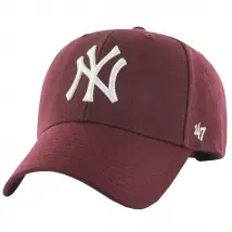 47 Brand New York Yankees MVP Cap B-MVPSP17WBP-KM, Unisex, Bordowe, czapki z daszkiem, akryl, rozmiar: One size