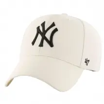 47 Brand MLB New York Yankees Cap B-MVPSP17WBP-NT, Męskie, Beżowe, czapki z daszkiem, akryl, rozmiar: One size
