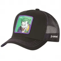 Capslab DC Comics Joker Cap CL-DC5-1-CAS-JOK1, Męskie, Czarne, czapki z daszkiem, poliester, rozmiar: One size