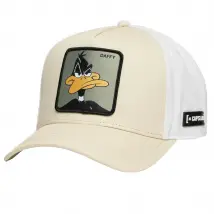 Capslab X Looney Tunes CL-LOO11-1-CT-DAF2, Męskie, Beżowe, czapki z daszkiem, bawełna, rozmiar: One size