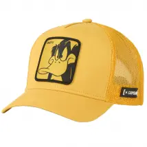 Capslab Looney Tunes Daffy Duck Cap CL-LOO4-1-DUF1, Męskie, Żółte, czapki z daszkiem, bawełna, rozmiar: One size