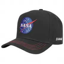 Capslab Space Mission NASA Cap CL-NASA-1-NAS5, Męskie, Czarne, czapki z daszkiem, bawełna, rozmiar: One size