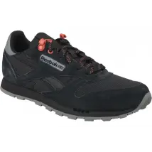 Reebok Classic Leather CN4705, Dla dziewczynki, Czarne, buty sneakers, skóra zamszowa, rozmiar: 36,5