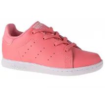 adidas Stan Smith EL K EF4928, Dla dziewczynki, Różowe, buty sneakers, skóra licowa, rozmiar: 25
