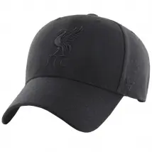 47 Brand Liverpool FC MVP Cap EPL-MVPSP04WBP-BK, Męskie, Czarne, czapki z daszkiem, wełna, rozmiar: One size