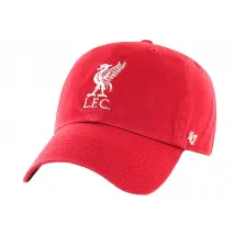 47 Brand EPL FC Liverpool Cap EPL-RGW04GWS-RDA, Męskie, Czerwone, czapki z daszkiem, bawełna, rozmiar: One size