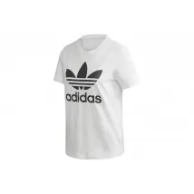 adidas Trefoil Tee FM3306, Damskie, Białe, t-shirty, bawełna, rozmiar: 34