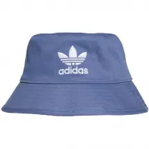 adidas Adicolor Trefoil Bucket Hat GN4904, Unisex, Niebieskie, czapki, bawełna, rozmiar: OSFM
