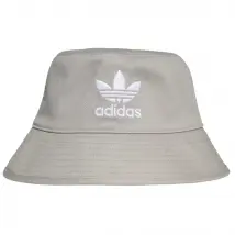 adidas Adicolor Trefoil Bucket Hat GN4905, Unisex, Szare, czapki, bawełna, rozmiar: OSFW