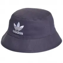 adidas Adicolor Trefoil Bucket Hat HD9710, Unisex, Granatowe, czapki, bawełna, rozmiar: OSFM