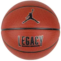 Jordan Legacy 2.0 8P In/Out Ball J1008253-855, Unisex, Pomarańczowe, piłki do koszykówki, Guma, rozmiar: 7