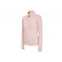 4F Women's Sweatshirt NOSH4-BLD003-56S, Damskie, Różowe, bluzy, bawełna, rozmiar: XS