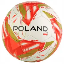 Select Poland Flag Ball POLAND WHT-RED, Unisex, Białe, piłki do piłki nożnej, TPU, rozmiar: 3
