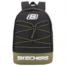 Skechers Pomona Backpack S1035-06, Unisex, Czarne, plecaki, poliester, rozmiar: One size