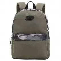 Skechers San Diego Backpack S1040-82, Unisex, Zielone, plecaki, poliamid, rozmiar: One size