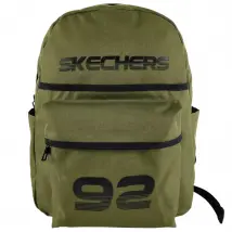 Skechers Downtown Backpack S979-19, Unisex, Zielone, plecaki, poliester, rozmiar: One size