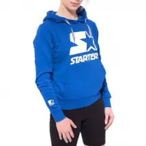 Starter Woman Blouse Hoodie SDG-001-BD-807, Damskie, Niebieskie, bluzy, bawełna, rozmiar: S