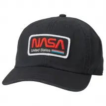 American Needle Hepcat NASA Cap SMU702A-NASA, Męskie, Czarne, czapki z daszkiem, bawełna, rozmiar: One size