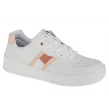 Tommy Hilfiger Low Cut Lace-Up Sneaker T3A4-32143-1351X134, Dla dziewczynki, Białe, buty sneakers, skóra syntetyczna, rozmiar: 38