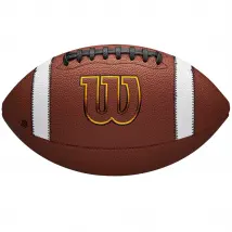 Wilson GST Speedskin Football Ball WF1006201XB, Unisex, Brązowe, piłki do futbolu amerykańskiego, Skóra kompozytowa, rozmiar: 9