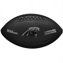 Wilson NFL Team Metallic Premiere Carolina Panthers Ball WF4015805XB, Unisex, Czarne, piłki do futbolu amerykańskiego, Skóra kompozytowa, rozmiar: 9