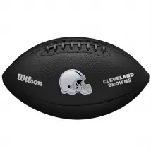 Wilson NFL Team Metallic Premiere Cleveland Browns Ball WF4015808XB, Unisex, Czarne, piłki do futbolu amerykańskiego, Skóra kompozytowa, rozmiar: 9
