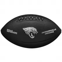 Wilson NFL Team Metallic Premiere Jacksonville Jaguars Ball WF4015815XB, Unisex, Czarne, piłki do futbolu amerykańskiego, Skóra kompozytowa, rozmiar: 9