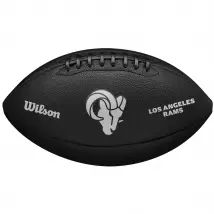Wilson NFL Team Metallic Premiere Los Angeles Rams Ball WF4015819XB, Unisex, Czarne, piłki do futbolu amerykańskiego, Skóra kompozytowa, rozmiar: 9