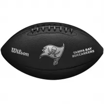 Wilson NFL Team Metallic Premiere Tampa Bay Buccaneers Ball WF4015830XB, Unisex, Czarne, piłki do futbolu amerykańskiego, Skóra kompozytowa, rozmiar: 9