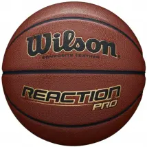 Wilson Reaction Pro 295 Ball WTB10137XB, Unisex, Brązowe, piłki do koszykówki, Skóra kompozytowa, rozmiar: 7