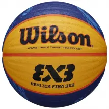 Wilson FIBA 3X3 Replica Ball WTB1033XB2020, Unisex, Żółte, piłki do koszykówki, Guma, rozmiar: 6