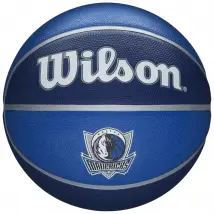 Wilson NBA Team Dallas Mavericks Ball WTB1300XBDAL, Unisex, Niebieskie, piłki do koszykówki, Guma, rozmiar: 7