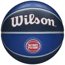 Wilson NBA Team Detroit Pistons Ball WTB1300XBDET, Unisex, Granatowe, piłki do koszykówki, Guma, rozmiar: 7