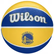 Wilson NBA Team Golden State Warriors Ball WTB1300XBGOL, Unisex, Żółte, piłki do koszykówki, Guma, rozmiar: 7
