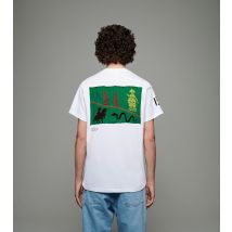 Peyote Battle T-shirt Green Xs - BYREDO