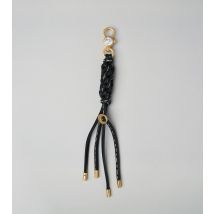 Kantha - Key Chain - Black White Stone​ - BYREDO
