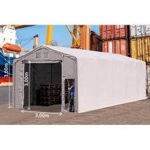 Hangar de stockage 5 x 10 PROPRIME 850+ en 3.00m hauteur de passage - Porte Store