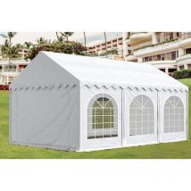 Tente de réception 4 x 6 Premium - Cadre au sol et renforts dans le toit
